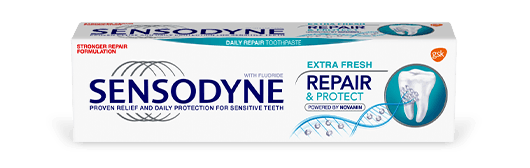 Sensodyne Repair and Protect toothpaste in Extra Fresh