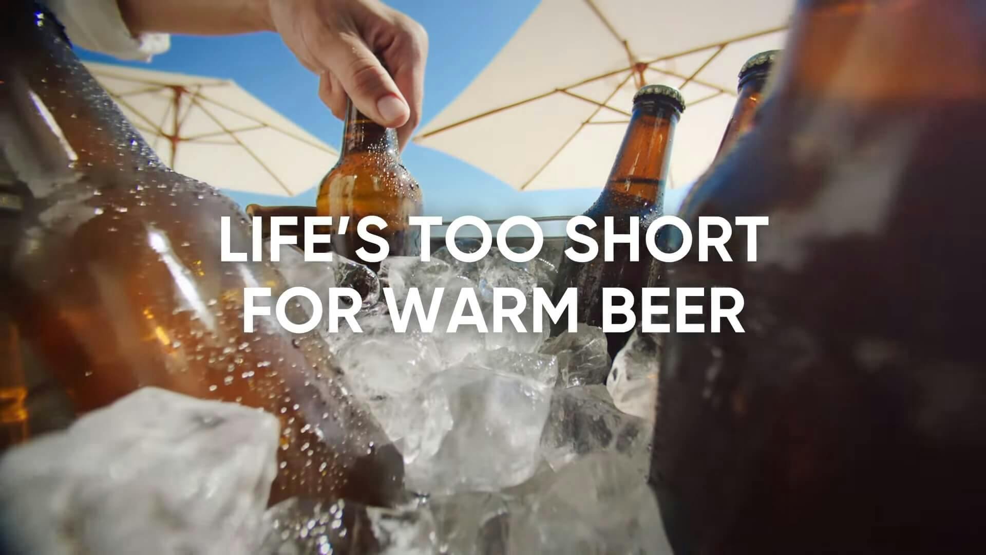 Life's too short for warm beer