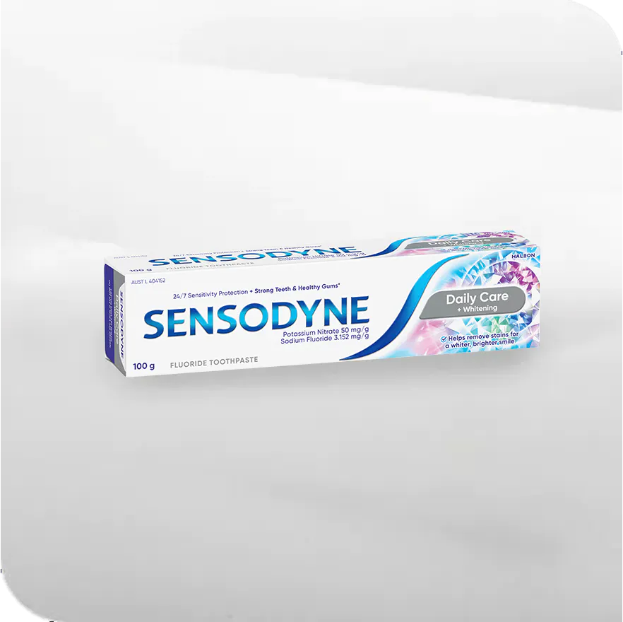 Pack of Sensodyne Daily Care + Whitening toothpaste