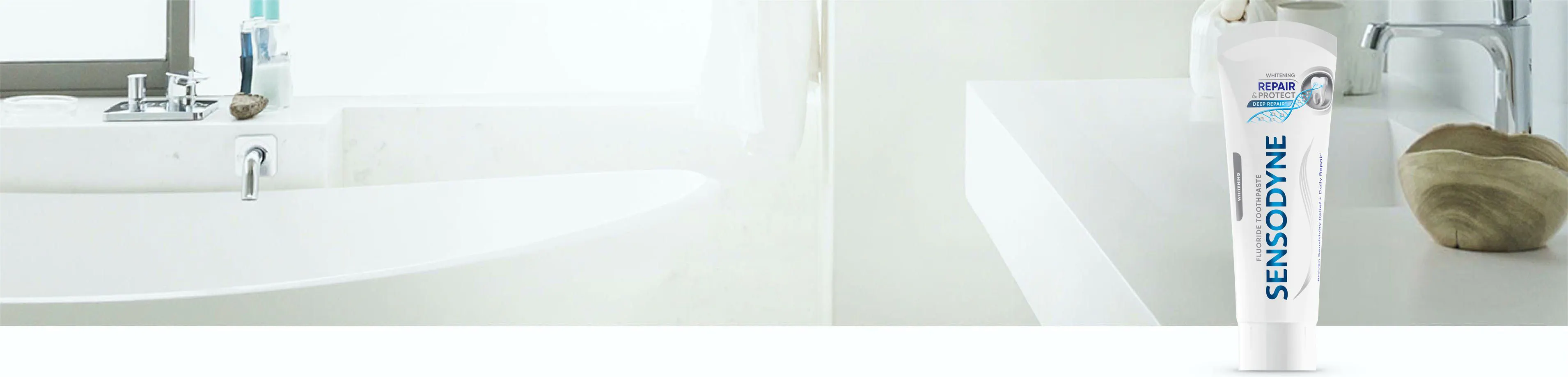Sensodyne products can help with tooth sensitivity caused by acid erosion and gum recession
