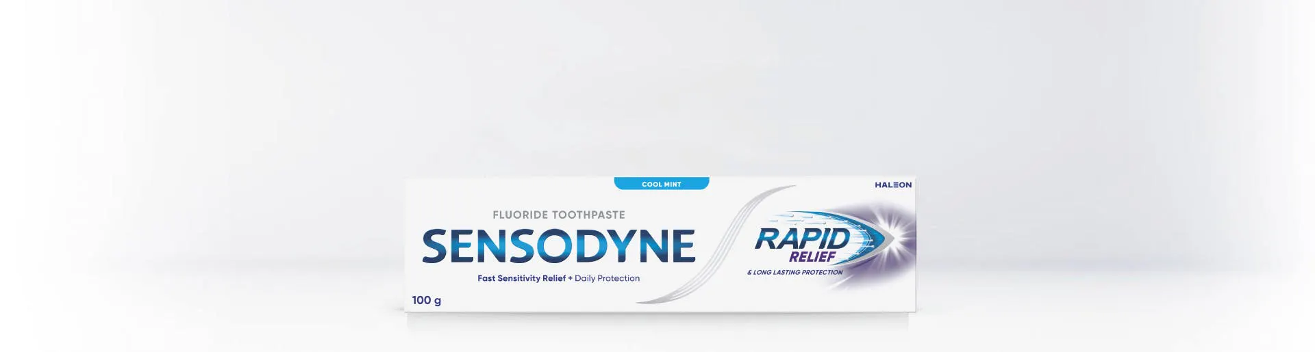 Sensodyne Rapid Relief campaign banner