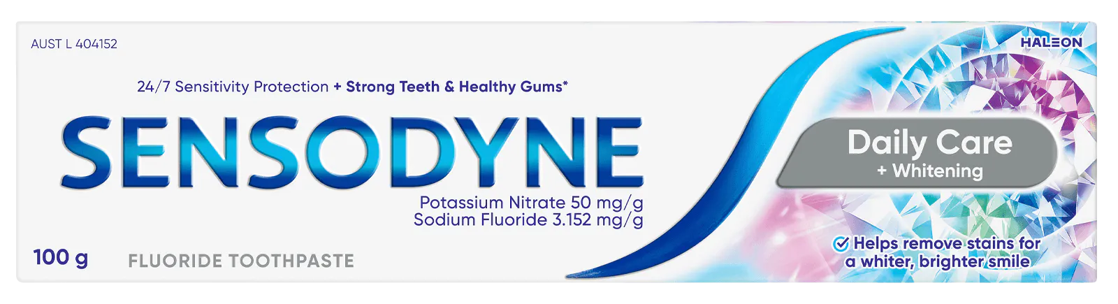 Sensodyne Daily Care whitening toothpaste