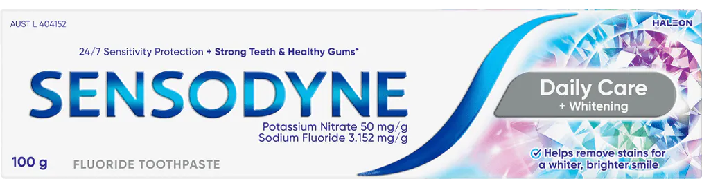 Sensodyne Daily Care + Whitening toothpaste