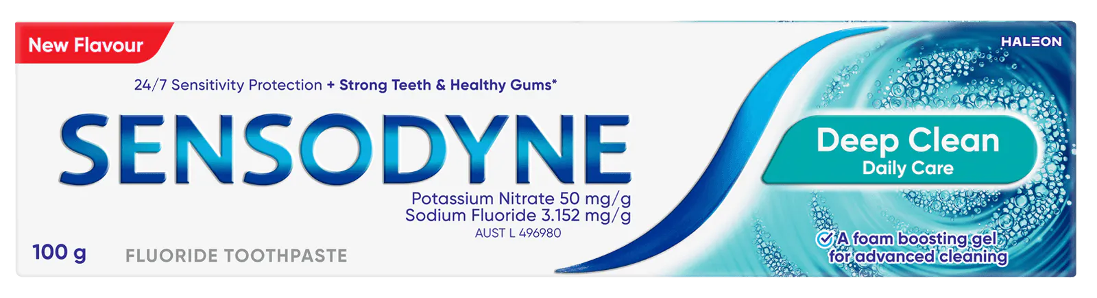 Sensodyne toothpaste in Deep Clean