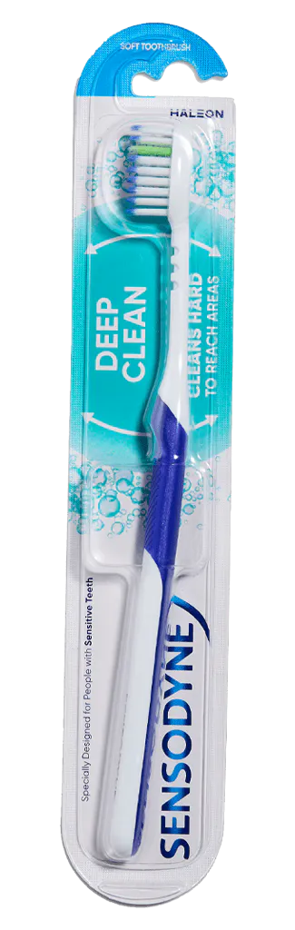 Sensodyne Deep Clean toothbrush