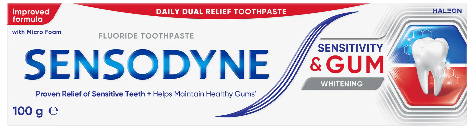 Sensodyne Sensitivity & Gum Toothpaste Whitening 100g