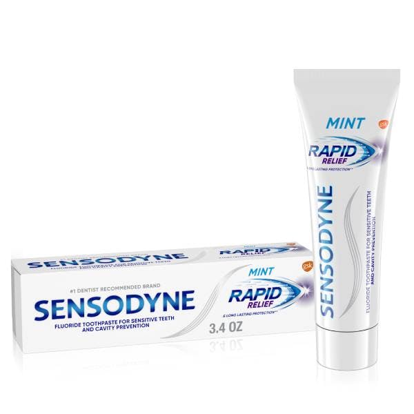 difference between sensodyne rapid relief and repair and protect