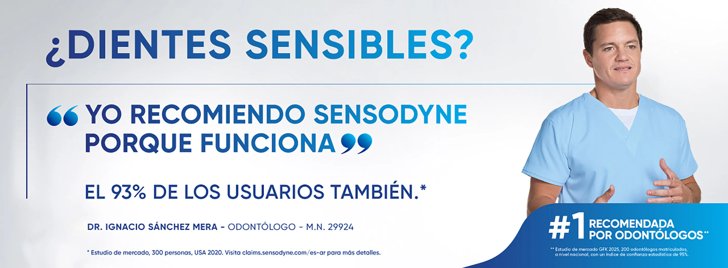 La vida es muy corta para sufrir sensibilidad dental