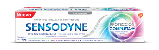 crema dental Sensodyne Complete Protection