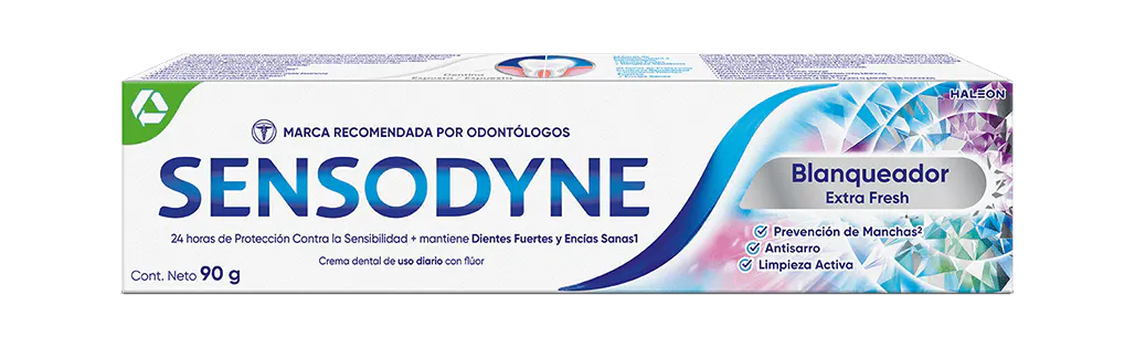 Crema dental Sensodyne  Blanqueador Extra Fresh