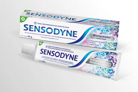crema dental Sensodyne Blanqueador Extra Fresh