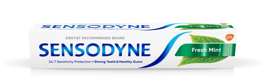 Sensodyne toothpaste in Fresh Mint