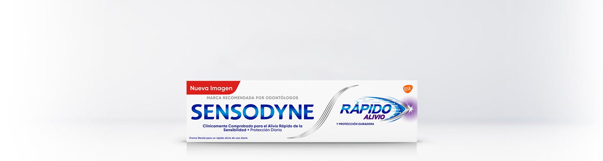 Banner de la campaña Sensodyne Rápido Alivio