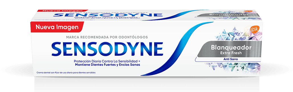 Crema dental Sensodyne  Blanqueador Extra Fresh