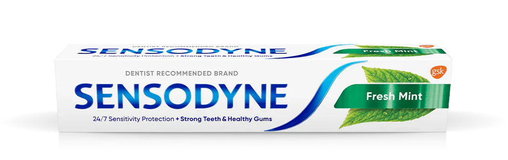Sensodyne toothpaste in Fresh Mint