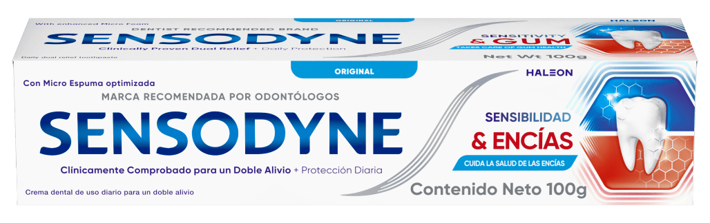 Doble alivio para dientes sensibles