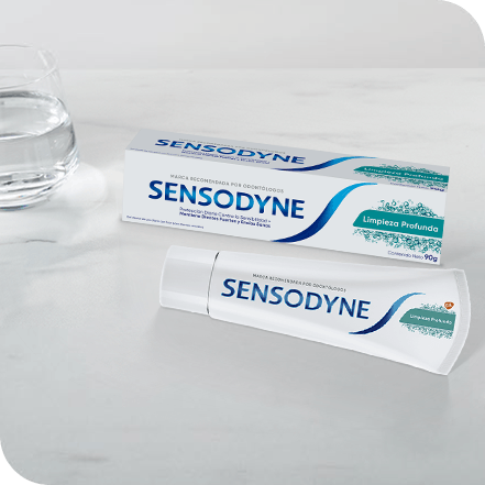 Tratamiento de la sensibilidad dental con las pastas dentales Sensodyne 