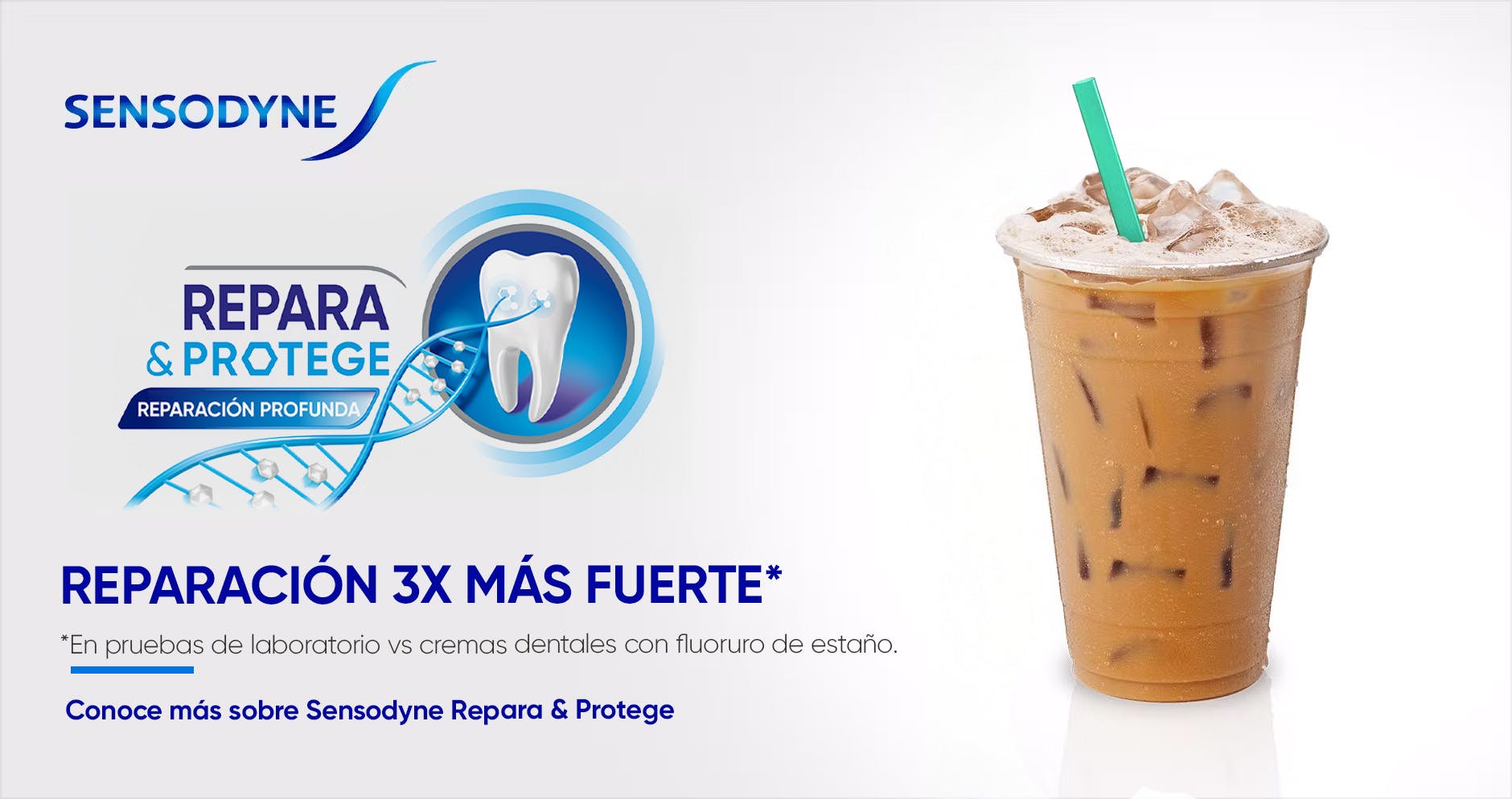 Repara y protege los dientes sensibles con Sensodyne