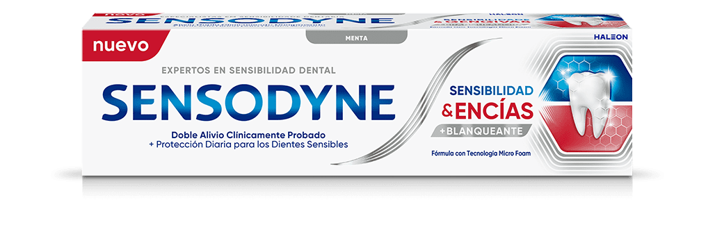  Pasta de Dientes - Sensibilidad & Encías Blanqueante