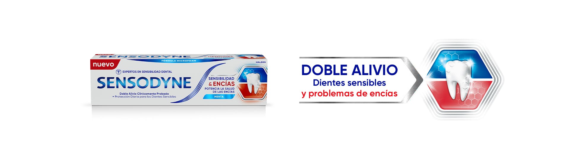 Acción Doble alivio de la sensibilidad - Sensodyne ES