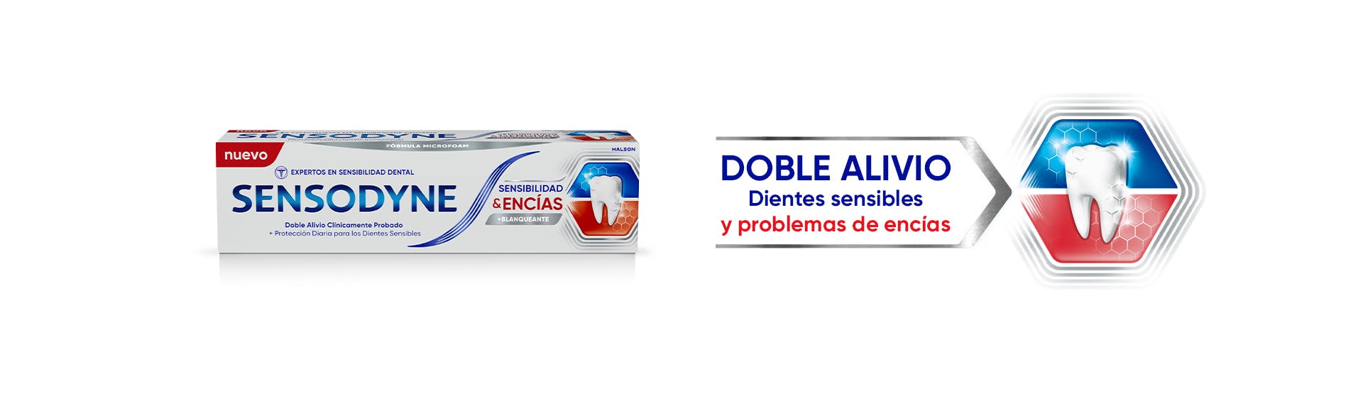 Acción Doble alivio de la sensibilidad - Sensodyne ES