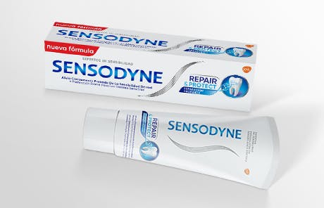 Pasta Sensodyne Repara los dientes sensibles 