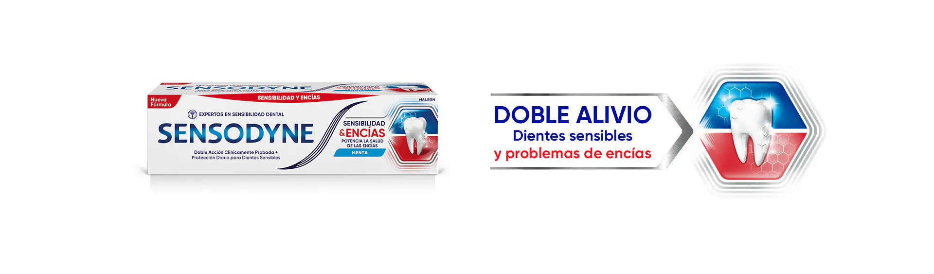 Acción Doble alivio de la sensibilidad - Sensodyne ES