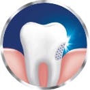 Sensitive teeth whitening icon