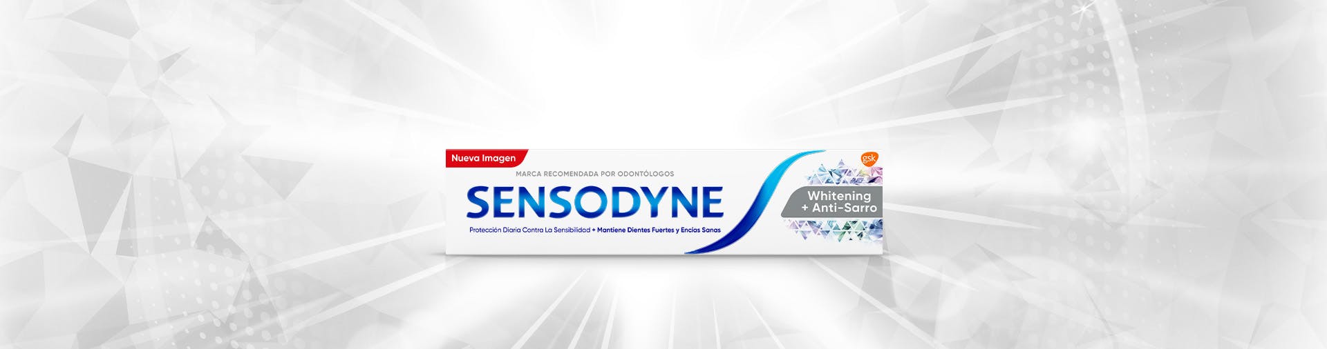 Sensodyne Whitening + Anti-sarro 