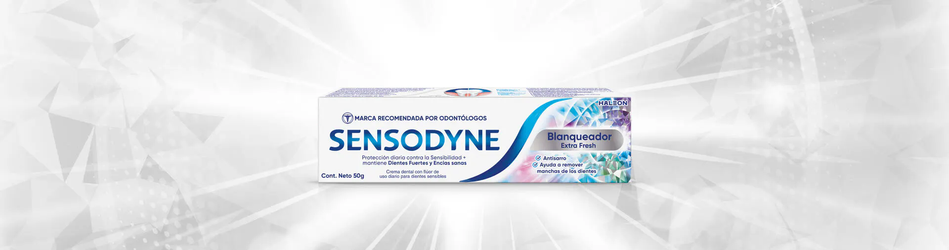 Sensodyne Blanqueador Extra Fresh
