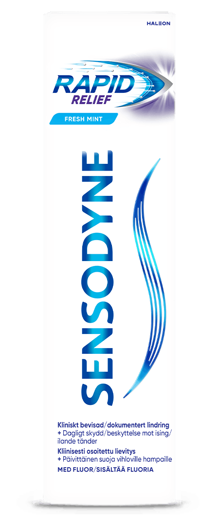 Sensodyne Rapid Relief hammastahna otsikko