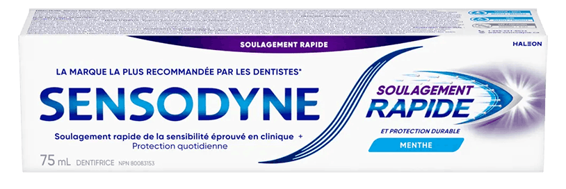 Dentifrice Sensodyne Soulagement Rapide