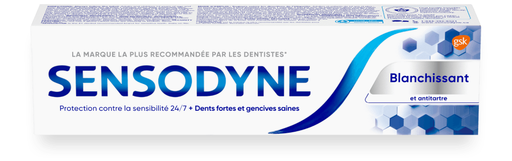 Sensodyne Whitening & Tartar with Whitening toothpaste