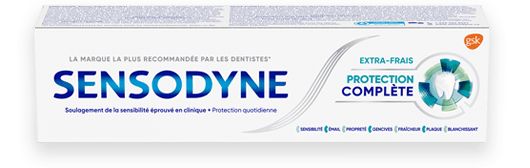 Sensodyne Complete Protection toothpaste in Extra Fresh