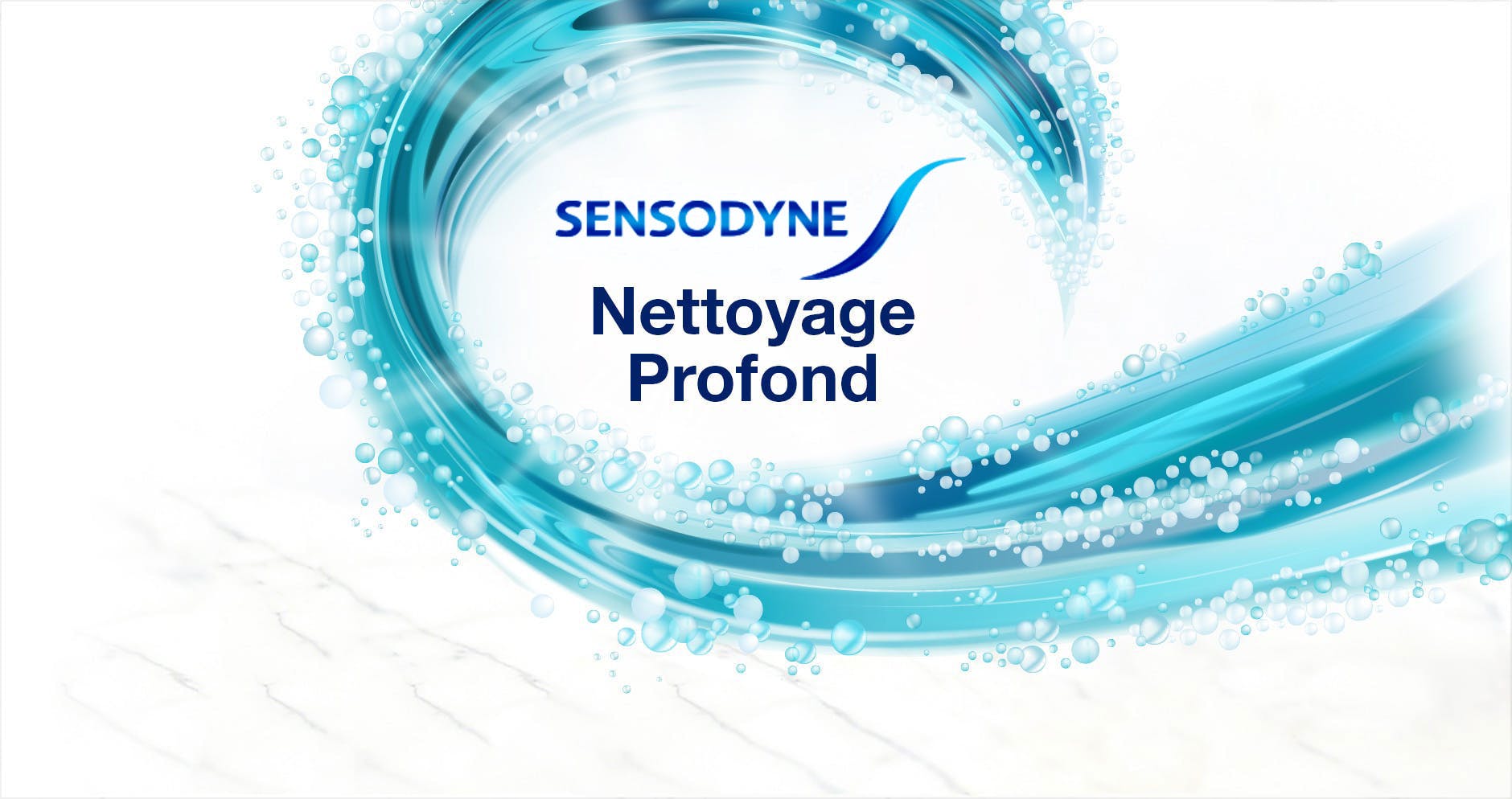 Deep clean sensitive teeth with Sensodyne