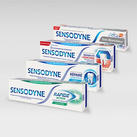 Les produits Sensodyne