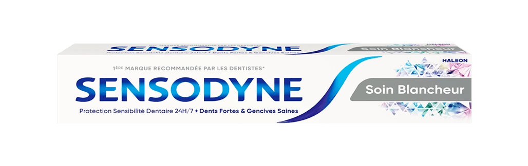 Dentifrice Soin blancheur pour dents sensibles Sensodyne