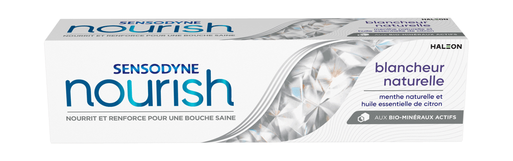 Dentifrice Nourish Blancheur naturelle pour dents sensibles Sensodyne