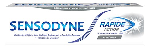 Dentifrice Rapide Action Blancheur pour dents sensibles Sensodyne