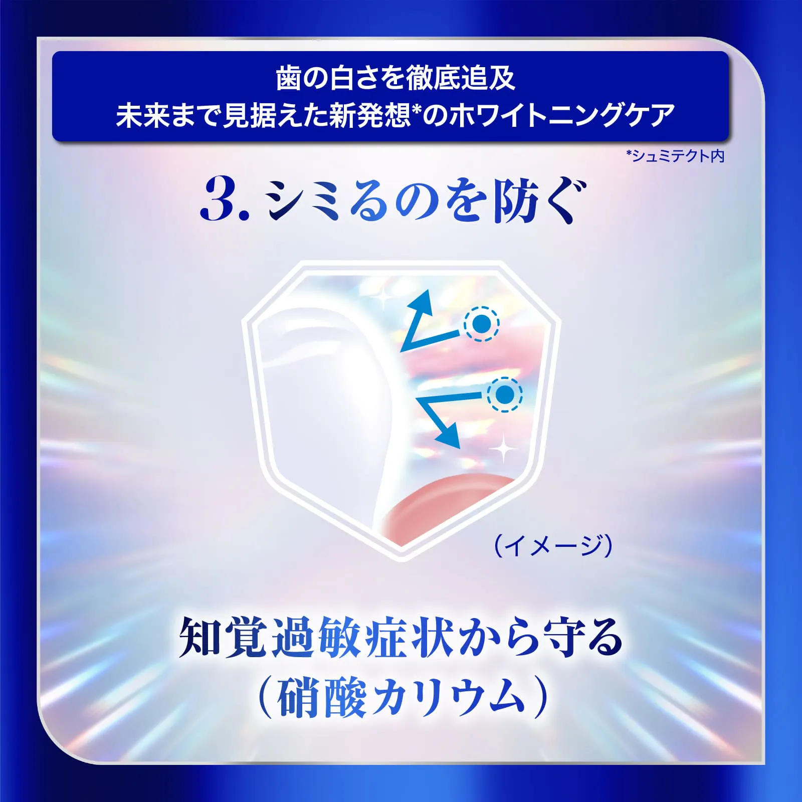 3.汚れの付着防止
