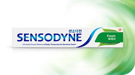 Sensodyne Fresh Mint toothpaste pack