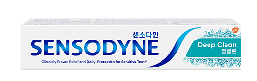 Sensodyne toothpaste in Deep Clean