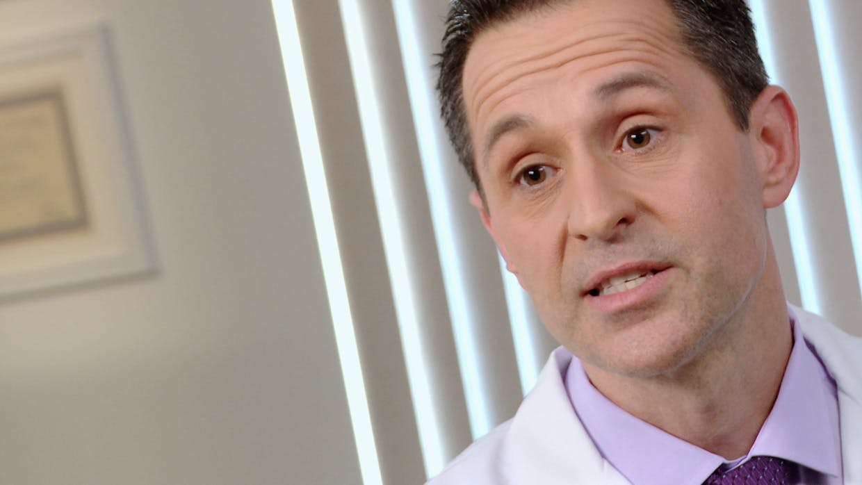 Dr. Gary explains how Sensodyne Repair and Protect helps stop tooth sensitivity
