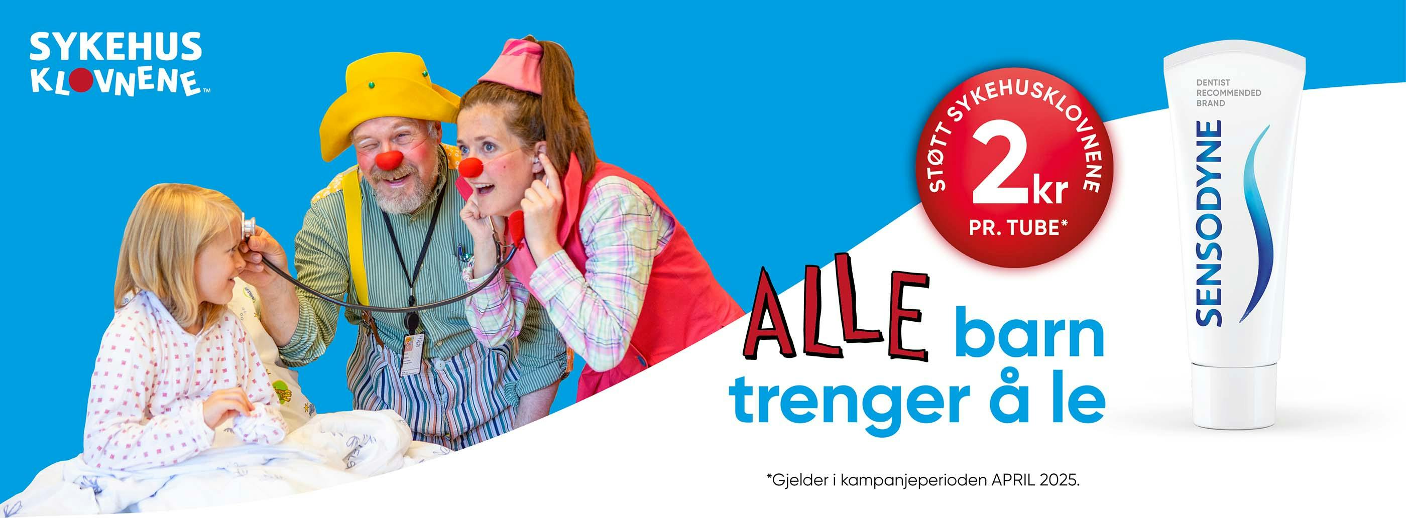sykehusklovnene kampanjebanner