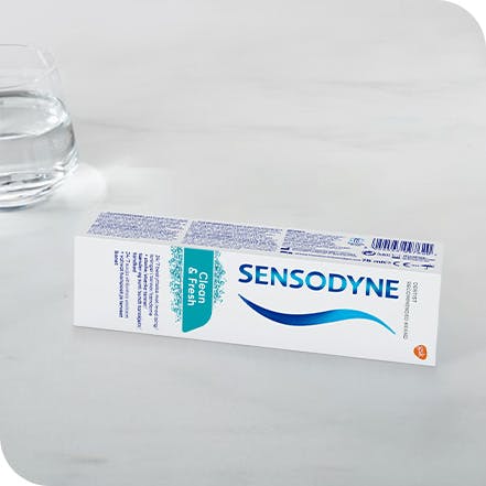 Sensodyne tannkrem for behandling av tannsensitivitet