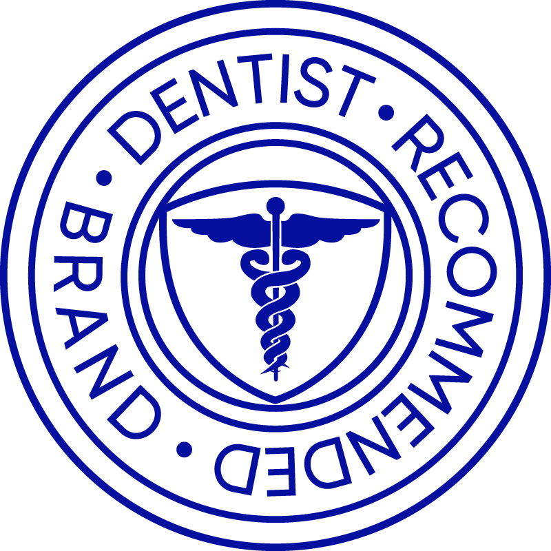 Seal establishing Sensodyne as the #1 dentist recommended brand for sensitive teeth