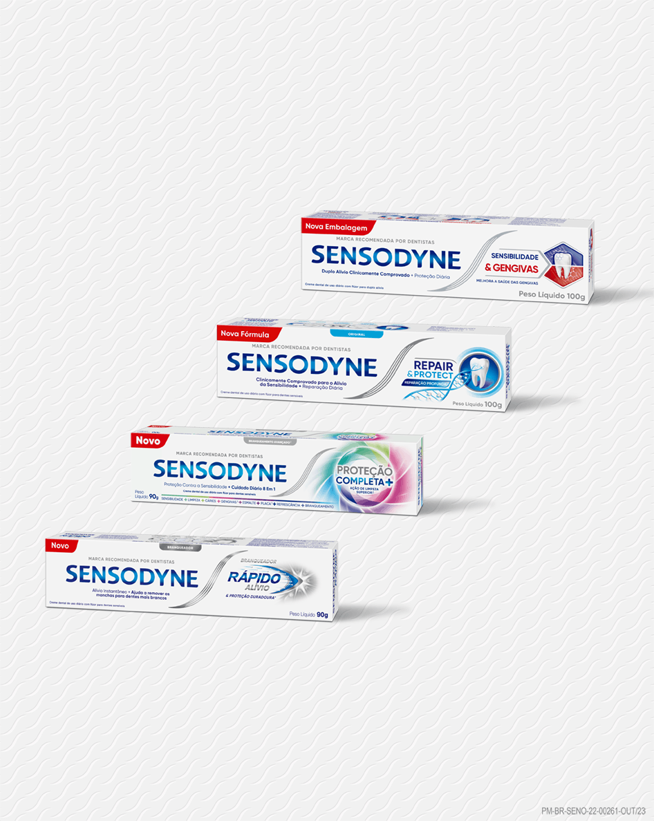 Explore Sensodyne toothpastes