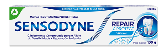 Sensodyne Repair and Protect toothpaste in Whitening