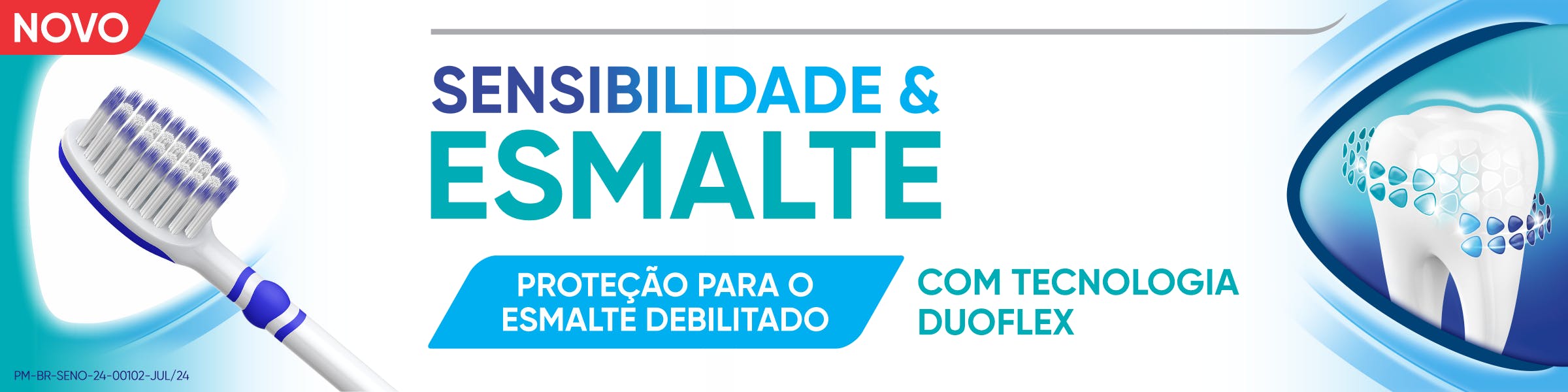 Escova Sensodyne Sensibilidade & Esmalte - Macia 