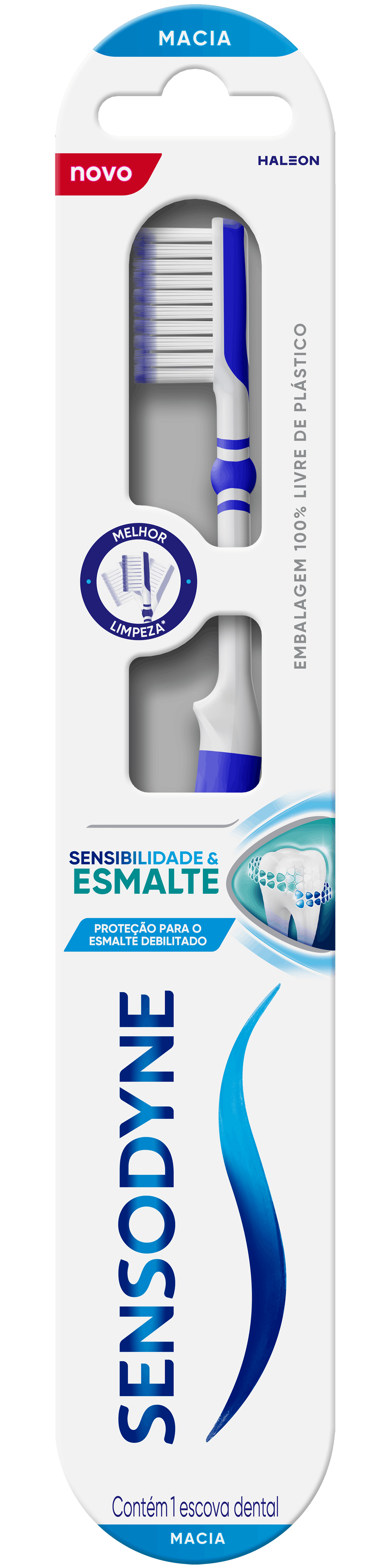 Escova Sensodyne Sensibilidade & Esmalte - Macia 